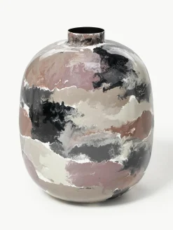 Handbeschilderde vaas Thyra, H 50 cm