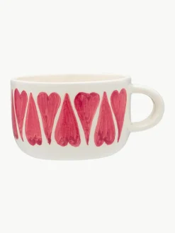Handbeschilderde XL kopje Classic Love