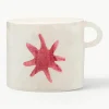 Handbeschilderde XL kopje Radiant Star