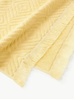 Handdoek Jacqui met hoog-laag patroon, in verschillende formaten