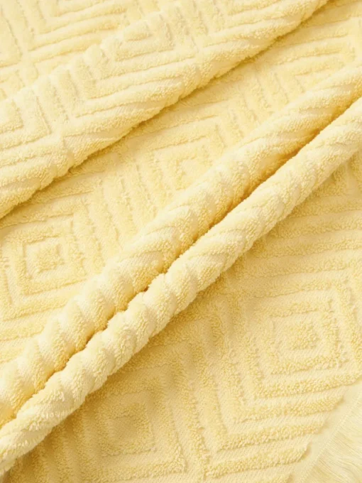 Handdoek Jacqui met hoog-laag patroon, in verschillende formaten