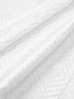 Handdoek Jacqui met hoog-laag patroon, in verschillende formaten