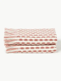 Handdoek Juniper met hoog-laag structuur, in verschillende formaten