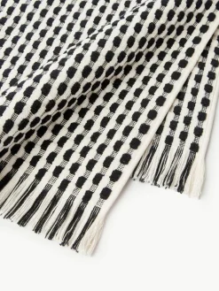 Handdoek Juniper met hoog-laag structuur, in verschillende formaten