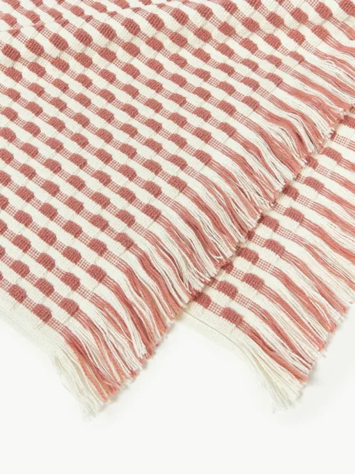 Handdoek Juniper met hoog-laag structuur, in verschillende formaten