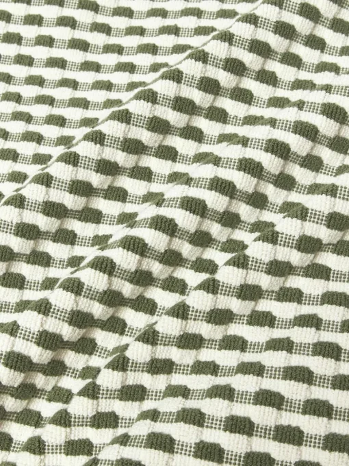 Handdoek Juniper met hoog-laag structuur, in verschillende formaten