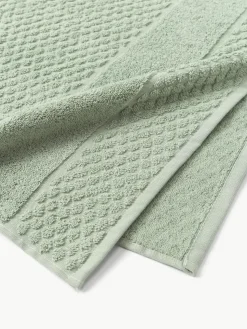 Handdoek Katharina met honingraatpatroon in verschillende formaten