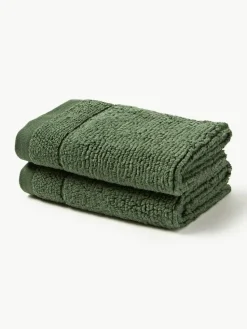 Handdoek Luxe met gestreepte rand, in verschillende formaten