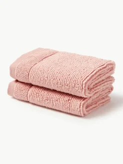 Handdoek Luxe met gestreepte rand, in verschillende formaten