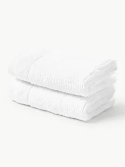 Handdoek Luxe met gestreepte rand, in verschillende formaten