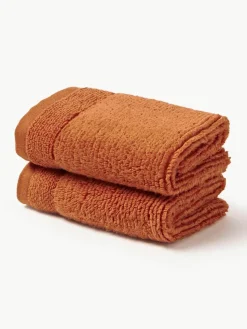 Handdoek Luxe met gestreepte rand, in verschillende formaten