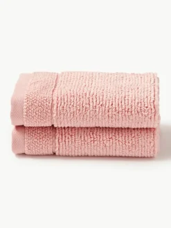 Handdoek Luxe met gestreepte rand, in verschillende formaten