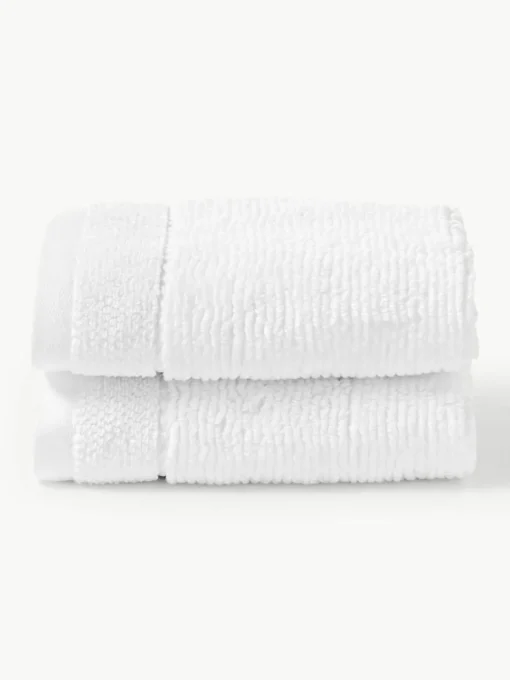 Handdoek Luxe met gestreepte rand, in verschillende formaten