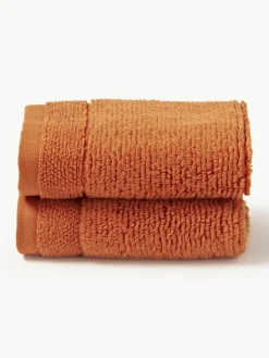 Handdoek Luxe met gestreepte rand, in verschillende formaten