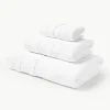 Handdoekenset Luxe met gestreepte rand, in verschillende setgroottes