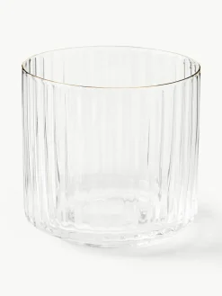 Handgeblazen Aleo waterkaraf met waterglazen, set van 5