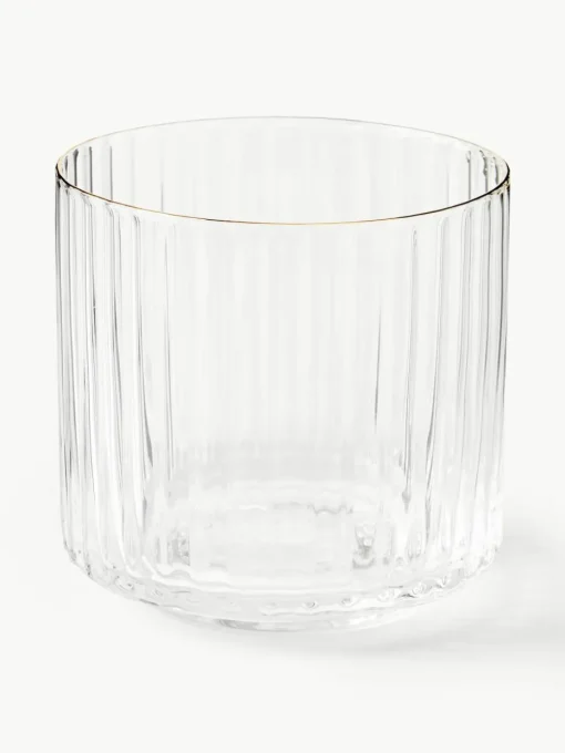 Handgeblazen Aleo waterkaraf met waterglazen, set van 5