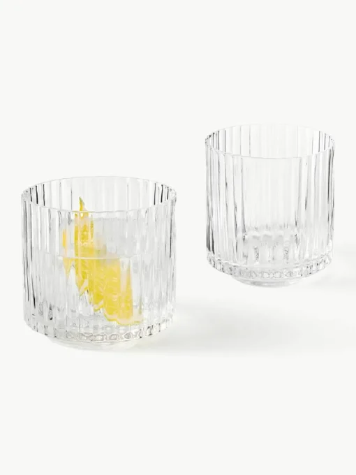 Handgeblazen Aleo waterkaraf met waterglazen, set van 5
