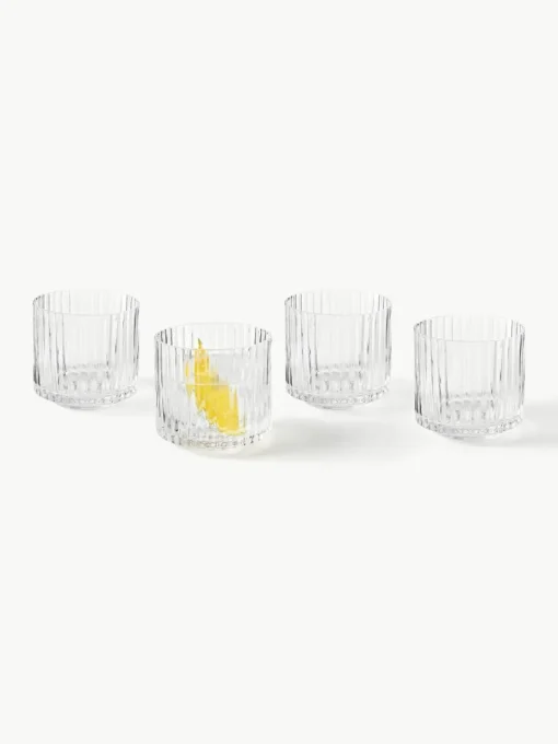 Handgeblazen Aleo waterkaraf met waterglazen, set van 5