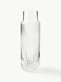 Handgeblazen Aleo waterkaraf met waterglazen, set van 5