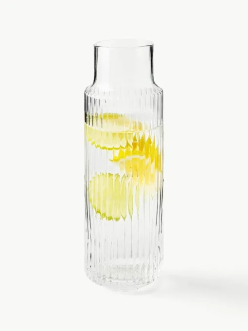 Handgeblazen Aleo waterkaraf met waterglazen, set van 5