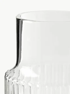 Handgeblazen Aleo waterkaraf met waterglazen, set van 5