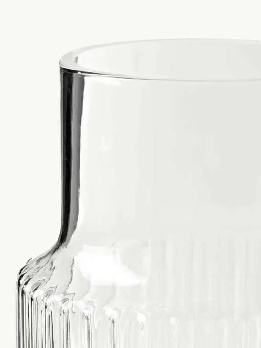 Handgeblazen Aleo waterkaraf met waterglazen, set van 5