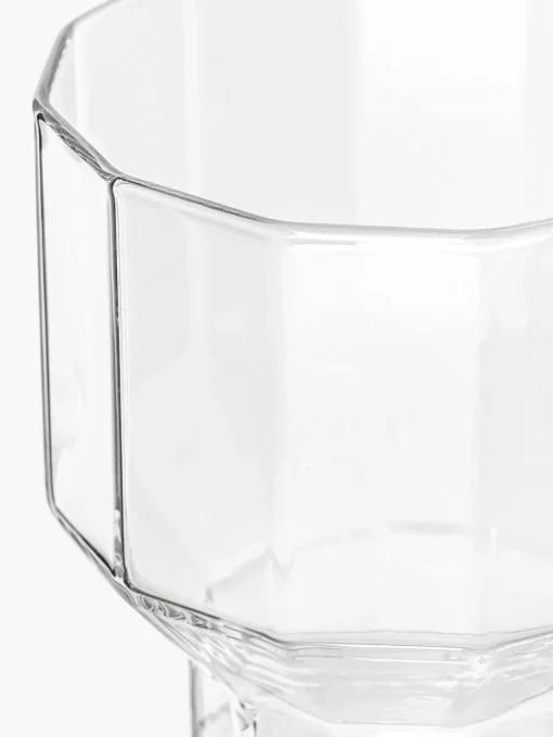 Handgeblazen waterkaraf met Angoli glazen, set van 5