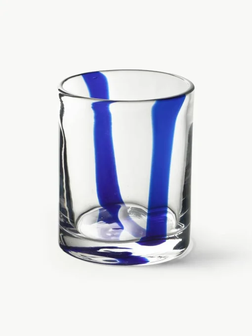 Handgeblazen waterkaraf Taha met waterglazen, set van 5