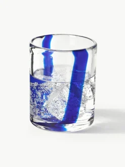 Handgeblazen waterkaraf Taha met waterglazen, set van 5
