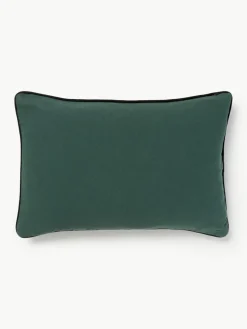 Handgeborduurde katoenen kussenhoes Eye