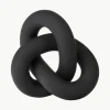 Handgemaakt decoratief object Knot, H 9 cm