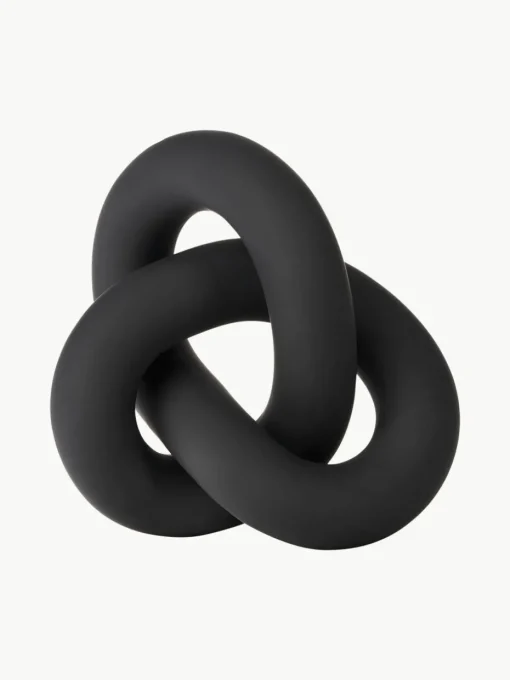 Handgemaakt decoratief object Knot, H 9 cm