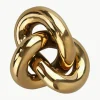 Handgemaakt decoratief object Knot, H 6 cm