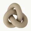Handgemaakt decoratief object Knot, H 6 cm