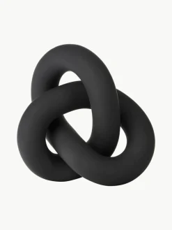 Handgemaakt decoratief object Knot, H 6 cm