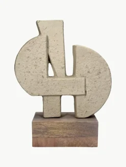 Handgemaakt decoratief objectornament van papier-maché