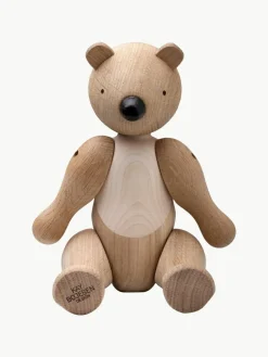 Handgemaakt decoratief object Bär van eikenhout