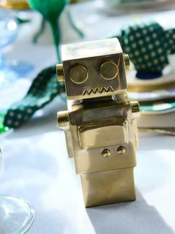 Handgemaakt decoratief object Back to the Future van messing