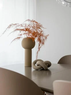 Handgemaakt decoratief object Knot, H 9 cm