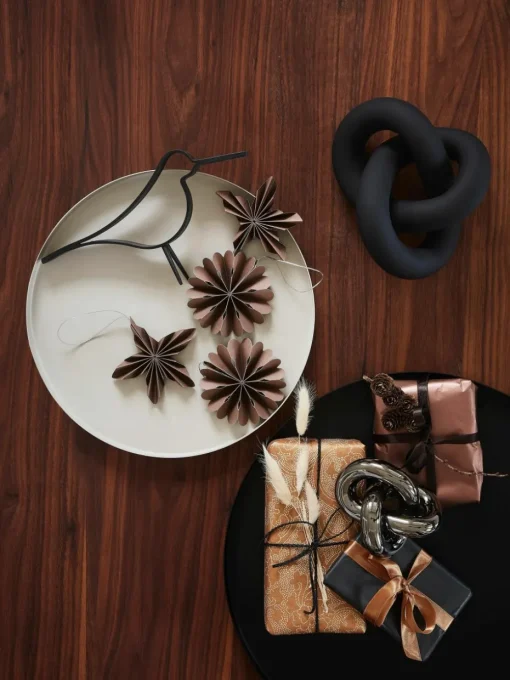 Handgemaakt decoratief object Knot, H 9 cm