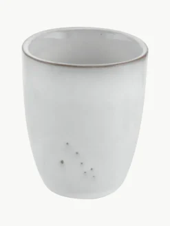 Handgemaakt espressokopje Nordic Sand, 6 stuks