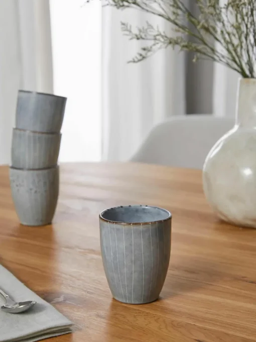 Handgemaakt espressokopje Nordic Sea, 6 stuks