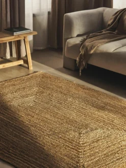 Handgemaakt juten vloerkleed Sharmila