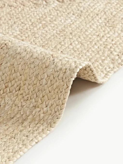 Handgemaakt juten vloerkleed Sharmila