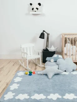 Handgemaakt katoenen knuffelkussen Cloud