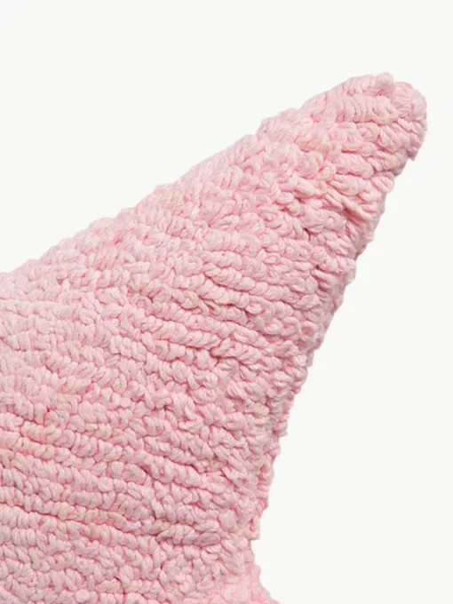 Handgemaakt katoenen knuffelkussen Star