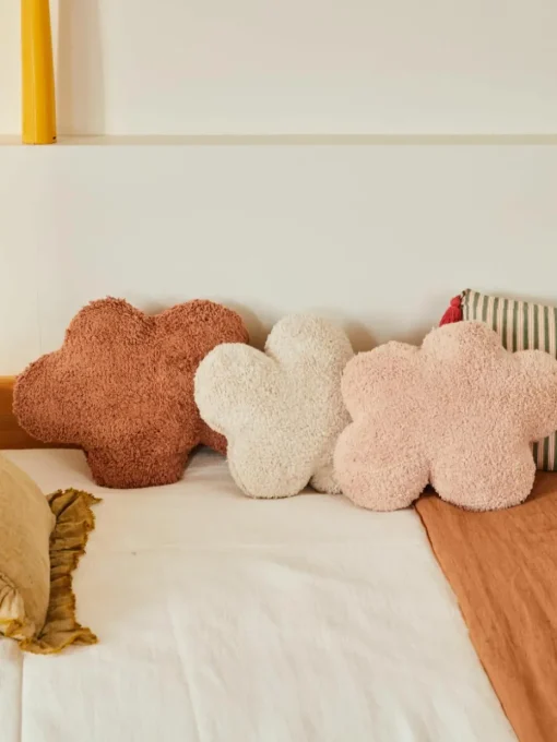 Handgemaakt katoenen knuffelkussen Clouds
