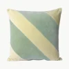 Handgemaakt katoenen kussen Striped