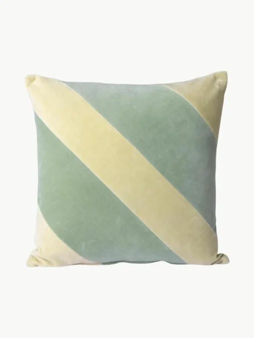 Handgemaakt katoenen kussen Striped